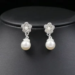 Earrings Set 1 set Alloy Earrings Necklace Women's Luxury Jewelry Set For Festival