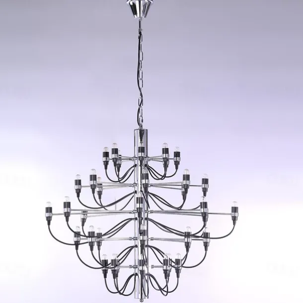 Ecolight 95 cm Pendant Light Creative Candle Style Chandelier Metal Candle-style Classic Office, Shops / Cafes Electroplated Artistic Chic Modern 110-120V 220-240V