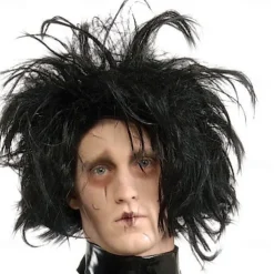 Edward Scissorhands - Black Halloween Costume Wig