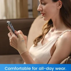 Elastic Thumb Wrist Support Brace for Men Women (Pack of 2) Waterproof Compression Sleeve for Arthritis Pain Tendonitis Sports Splint Liner