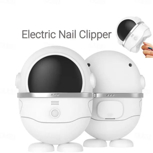 Electric Automatic Nail Clipper Robot Smart Trimmer Cutter Scissors Anti-Splash Baby Care Manicure For Kid Elder Aldult