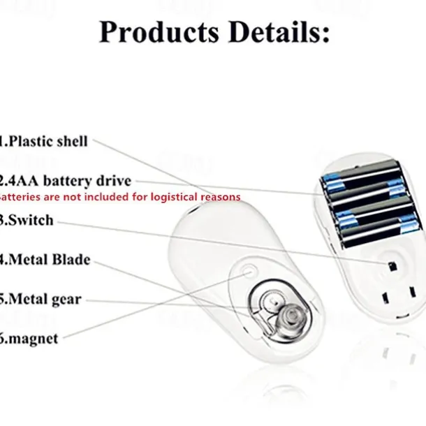Electric Can Opener - Automatic One-Touch Tin & Jar Opener with Smooth Edges, High-Power Kitchen Tool