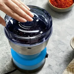 Electric Cereals Grain Grinder Grinding Machine Coffee BlenderCoffee Preparation Machine Portable Grinder Electric Grinder BeanGrinder Coffee Maker For Home