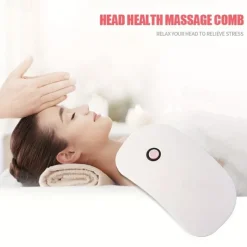 Electric Head Massager Portable Hair Massage Comb Soothing Meridian Scalp Massage Instrument