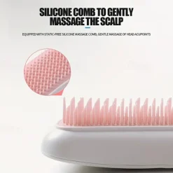 Electric Head Massager Portable Hair Massage Comb Soothing Meridian Scalp Massage Instrument