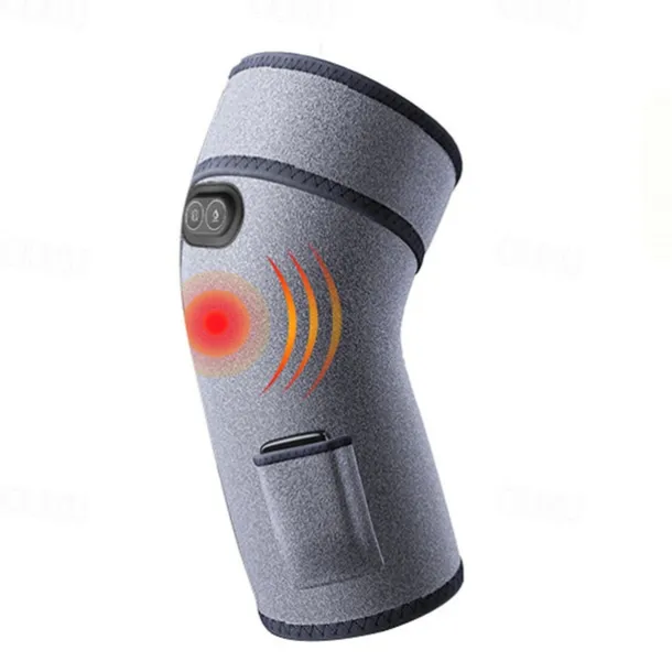 Electric Heating Knee Pad Massage Leg Musle Bone Pain Relief Vibration Massager Physiotherapy Instrument Rehabilitation