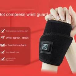 Electric Heating Wrist Massager Brace Warm Arthritis Wristband Hot Compress Physiotherapy Device Fitness Wrister Joint Care