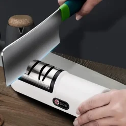 Electric Knife Sharpener Household Whetstone Tool Multi-function Automatic Charging Small Knife Sharpener