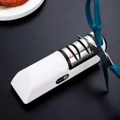 Electric Knife Sharpener Household Whetstone Tool Multi-function Automatic Charging Small Knife Sharpener