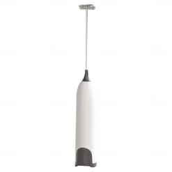 Electric Milk Frother Kitchen Drink Foamer Whisk Mixer Stirrer Coffee Cappuccino Creamer Whisk Frothy Blend Whisker Egg Beater, Without Battery