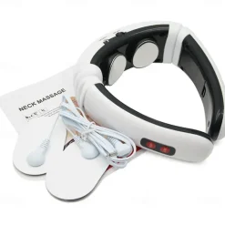 Electric Neck Massager & Pulse Back 6 Modes Power Control Far Infrared Heating Pain Relief Tool Health Care Relaxation Machine