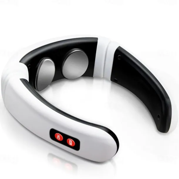 Electric Neck Massager & Pulse Back 6 Modes Power Control Far Infrared Heating Pain Relief Tool Health Care Relaxation Machine