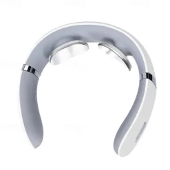 Electric Neck Massager Intelligent Pulse Massager Control Far Infrared Heating Pain Relief Health Care Physiotherapy Relaxation