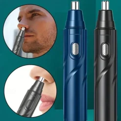 Electric Nose Hair Trimmer Men's Nose Cleaning Shaver Men's Nose Hair Trimmer Rechargeable Nose Hair Trimmer