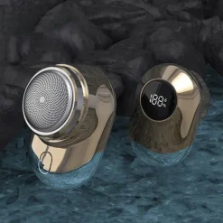 Electric Razors for men IP67 waterproof Powerful usb Rechargeable Shavers Wet Dry hair cutting shaver Beard Nose Body Trimmer