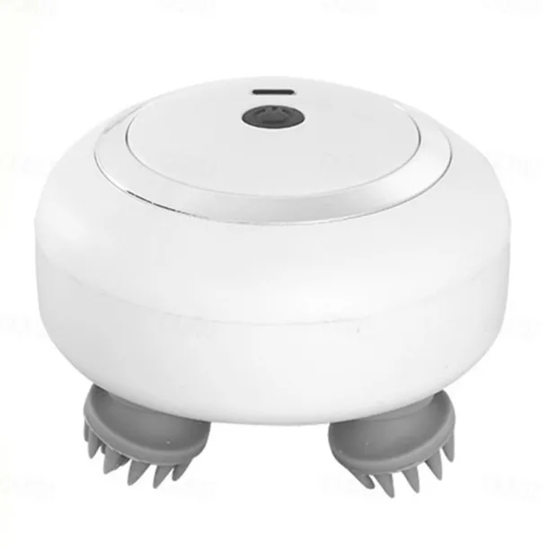 Electric Scalp Massager With Red Light and Vibration Heated Handheld Head Massager For Hair Growth Stress Relief Body Massage