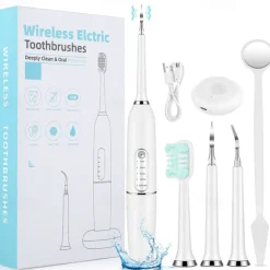 Electric Sonic Dental Irrigator Scaler Teeth Whitening Portable Ultrasonic Tartar Calculus Remover Teeth Cleaning Tool