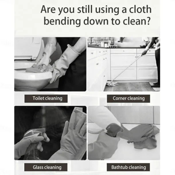 Electric Spin Scrubber With 5/6 Replaceable Brush Head Power Cordless Bathroom Scrubber With Adjustable Long Handle Rechargeable Shower Scrubber Bathroom Kitchen Bathtub Tile Shower Car Cleaning