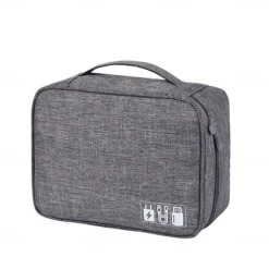 Electronics Organizer, Travel Universal Cable Organizer Bag, Waterproof Electronics Accessories Storage Cases, Storage Organizer For Cable, Charger, Phone, USB, SD Card, Hard Drives, Power Bank, Cords