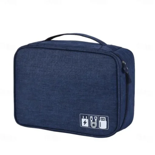 Electronics Organizer, Travel Universal Cable Organizer Bag, Waterproof Electronics Accessories Storage Cases, Storage Organizer For Cable, Charger, Phone, USB, SD Card, Hard Drives, Power Bank, Cords
