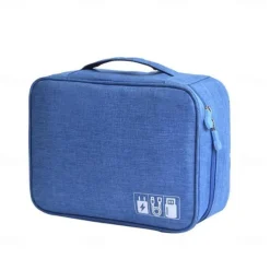 Electronics Organizer, Travel Universal Cable Organizer Bag, Waterproof Electronics Accessories Storage Cases, Storage Organizer For Cable, Charger, Phone, USB, SD Card, Hard Drives, Power Bank, Cords