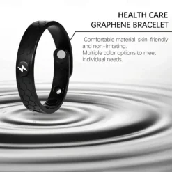 Elegant And Stylish For Yoga Sports And Wellness - Graphene Anti-static Wristband With Infrared Fir Relaxation Function