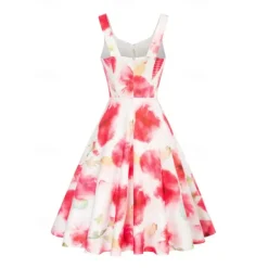 Elegant Classical 1950s Dress A-Line Fancy Dress Women's Valentine's Day Event / Party Date Tea Party Adults' Dress Spring & Summer