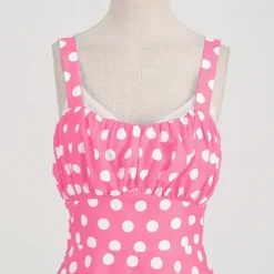 Elegant Classical 1950s Dress Polka Dot A-Line Fancy Dress Women's Valentine's Day Event / Party Date Tea Party Adults' Dress Spring & Summer