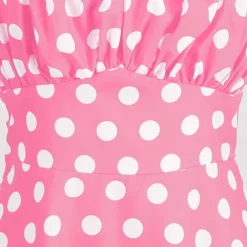 Elegant Classical 1950s Dress Polka Dot A-Line Fancy Dress Women's Valentine's Day Event / Party Date Tea Party Adults' Dress Spring & Summer