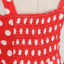 Elegant Classical 1950s Dress Polka Dot A-Line Fancy Dress Women's Valentine's Day Event / Party Date Tea Party Adults' Dress Spring & Summer