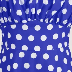 Elegant Classical 1950s Dress Polka Dot A-Line Fancy Dress Women's Valentine's Day Event / Party Date Tea Party Adults' Dress Spring & Summer