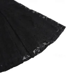 Elegant 1950s Vintage Inspired Knee Length Dress A-Line Dress Tea Dress Lace A-Line Fancy Dress Women's Christmas Carnival New Year Homecoming Daily Wear Bachelorette Party Adults' Homecoming Dresses