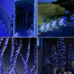 Elegant Wedding Party Reception 20M 200LED Copper Wire Fairy Lights – USB Plug 8 Modes Remote Control Waterproof for Home Garden Patio Decor