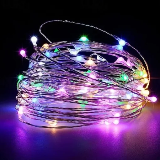 Elegant Wedding Party Reception 20M 200LED Copper Wire Fairy Lights – USB Plug 8 Modes Remote Control Waterproof for Home Garden Patio Decor
