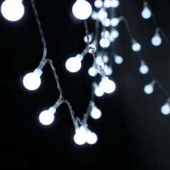 Elegant Wedding Party Reception 3M 20LED Small Round Ball String Lights - Flashing Garland Battery-Powered Fairy Lights for Home Garden Decor