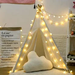 Elegant Wedding Party Reception 3M 20LED Small Round Ball String Lights - Flashing Garland Battery-Powered Fairy Lights for Home Garden Decor