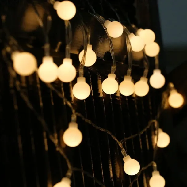 Elegant Wedding Party Reception LED Star String Lights - 1.5M 10LEDs, 3M 20LEDs, USB/Battery Powered Garland for Outdoor Holiday Decor