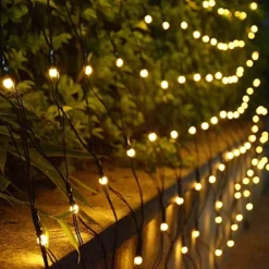 Elegant Wedding Reception Party Solar Net Mesh Lights 3M*2M 200LEDs with Remote Fence String Light IP65 Outdoor Waterproof/8 Modes/Timer/ for Garden/Porch/Wedding