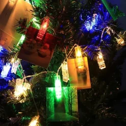 Elegant Wedding Reception Party LED Photo String Lights 4M with 40 Photo Clips 40 LED for Dorm Bedroom Wall Decor Wedding Decorations Battery Powered or USB Fairy Twinkle Lights Hanging Photos Cards