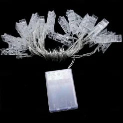 Elegant Wedding Reception Party LED Photo String Lights 4M with 40 Photo Clips 40 LED for Dorm Bedroom Wall Decor Wedding Decorations Battery Powered or USB Fairy Twinkle Lights Hanging Photos Cards