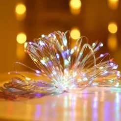 Elegant Wedding Reception Party LED String Lights USB/Battery Powered Copper Wire Fairy Lights Garland for Party Wedding Christmas Lights Decor