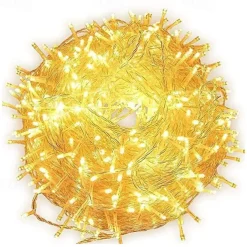 Elegant Wedding Reception Party 200LED 20M String Light Wedding Party Decoration Lights Garland Outdoor Waterproof New Year's 9 Colors LED Lamp