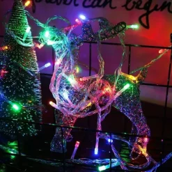 Elegant Wedding Reception Party LED String Lights LED Fairy Lights Christmas Wedding Bedroom Decoration Warm White Multi Color 1.5m 3m 10m AA Batteries Powered