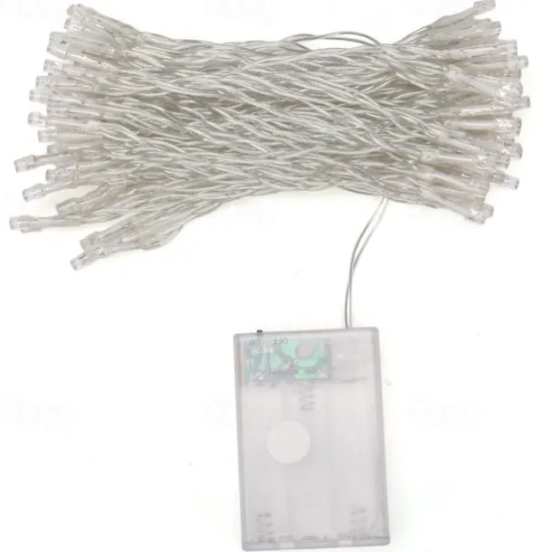Elegant Wedding Reception Party LED String Lights LED Fairy Lights Christmas Wedding Bedroom Decoration Warm White Multi Color 1.5m 3m 10m AA Batteries Powered