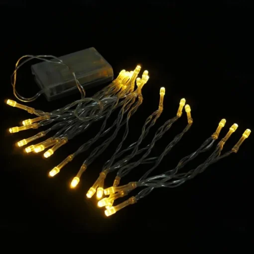 Elegant Wedding Reception Party LED String Lights LED Fairy Lights Christmas Wedding Bedroom Decoration Warm White Multi Color 1.5m 3m 10m AA Batteries Powered