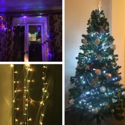 Elegant Wedding Reception Party LED String Lights LED Fairy Lights Christmas Wedding Bedroom Decoration Warm White Multi Color 1.5m 3m 10m AA Batteries Powered