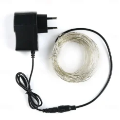 Elegant Wedding Reception Party Holiday Lights DC 5M Fairy Lights 12V 1A Adapter ChristmasNew YearWedding Decoration Lights Led Strings