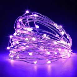 Elegant Wedding Reception Party Holiday Lights DC 5M Fairy Lights 12V 1A Adapter ChristmasNew YearWedding Decoration Lights Led Strings