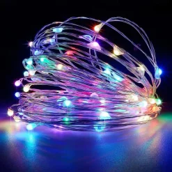 Elegant Wedding Reception Party Holiday Lights DC 5M Fairy Lights 12V 1A Adapter ChristmasNew YearWedding Decoration Lights Led Strings