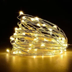 Elegant Wedding Reception Party Holiday Lights DC 5M Fairy Lights 12V 1A Adapter ChristmasNew YearWedding Decoration Lights Led Strings